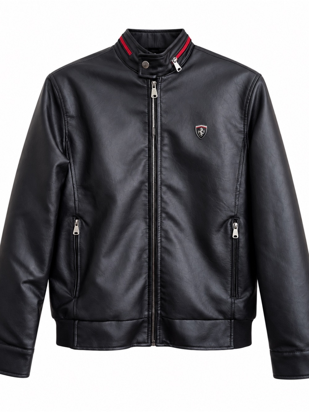 Ferrari Leather Jacket - BV Clothing - Mens Like NEW - Size M